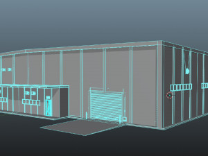warehouse 3D 모델