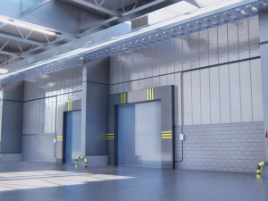 warehouse 3D Modell