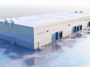 warehouse 3D Modell