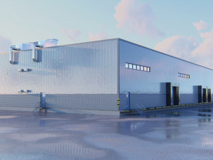 warehouse 3D Modell