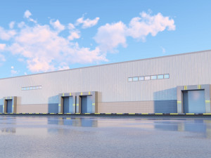 warehouse 3D Modell