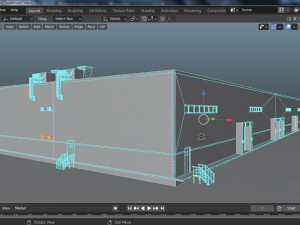 warehouse 3D Modell