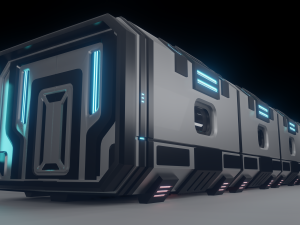sci-fi interior 3D Модель