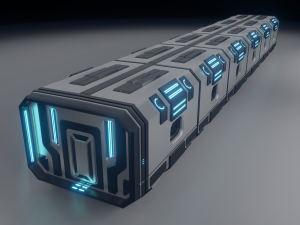 sci-fi interior 3D Модель