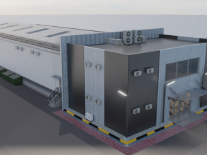 warehouse 3D Model