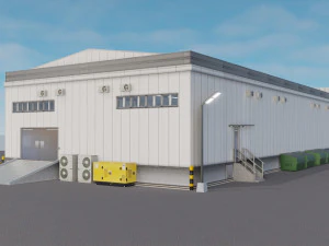 warehouse 3D Model
