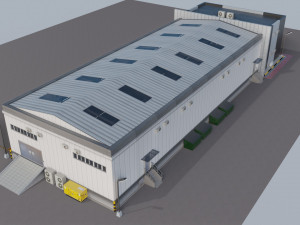 warehouse 3D Model
