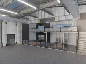 warehouse 3D Model