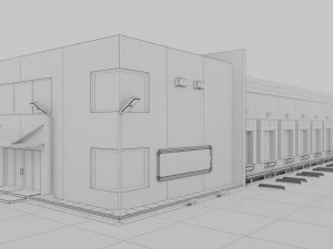 warehouse 3D Model