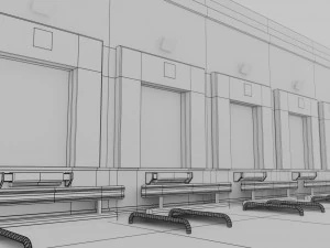 warehouse 3D Model