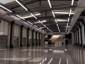 warehouse 3D Model