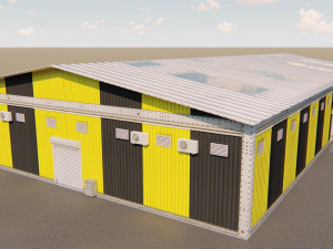 warehouse 3D 모델