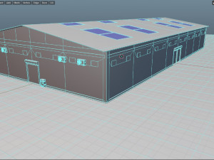 warehouse Modello 3D