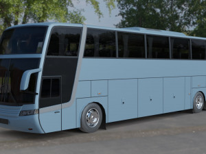 busscar jum buss 400p 3D Model