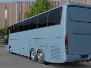 busscar jum buss 400p 3D Model
