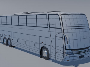 busscar jum buss 400p 3D Model
