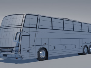 busscar jum buss 400p 3D Model