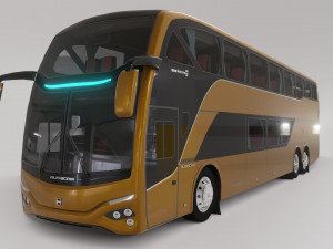 busscar busstar dd 3D 模型