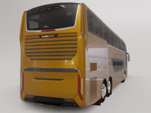 busscar busstar dd 3D 模型