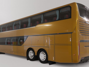 busscar busstar dd 3D 模型