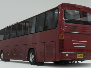 bus daewoo bx212 Modello 3D