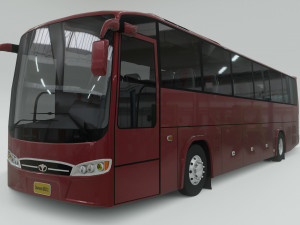 bus daewoo bx212 Modello 3D
