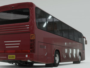 bus daewoo bx212 Modello 3D
