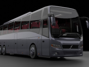 bus volvo 9800 3D 모델