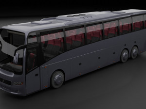 bus volvo 9800 3Dモデル