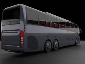 bus volvo 9800 3Dモデル
