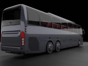 bus volvo 9800 3D Model
