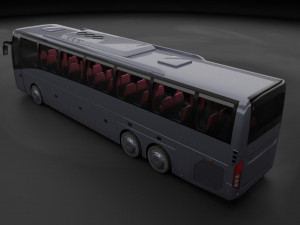 bus volvo 9800 3Dモデル