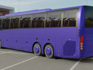 bus volvo 9800 3Dモデル