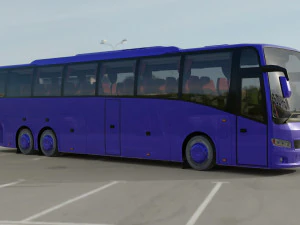 bus volvo 9800 3D Model