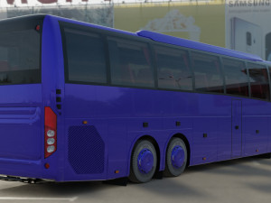 bus volvo 9800 3Dモデル