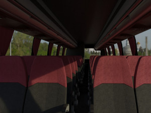 bus volvo 9800 3Dモデル