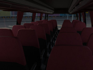 bus volvo 9800 3Dモデル