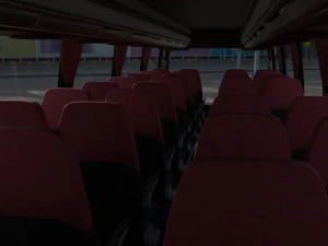 bus volvo 9800 3D Model