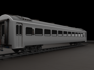 Locomotive CC 201 Low-poly Model 3D