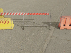 Road Barrier 3D Model