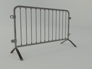 Road Barrier 3D 模型