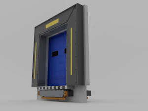 Loading dock door 3D Model