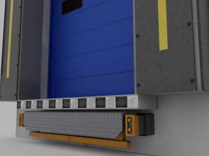 Loading dock door 3D Model