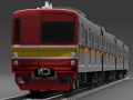 Japan Train Takyo metro subway 6000 Low-poly  3D Models