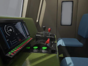 Japan Train Takyo metro subway 6000 Low-poly 3D Model