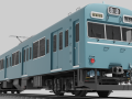 Japan Train subway Jr series 3D Models