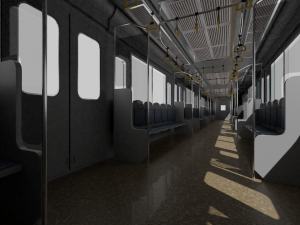 Japan Train subway Jr series 3Dモデル
