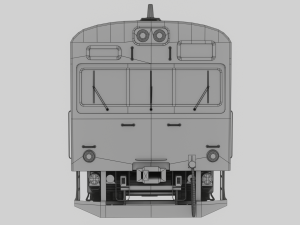 Japan Train subway Jr series 3Dモデル