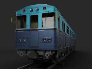 Subway Carriage 3D Модель