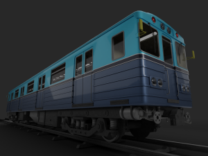 Subway Carriage 3D Модель